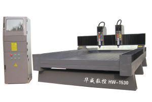 天津宁河县双头石材雕刻机HW-1530