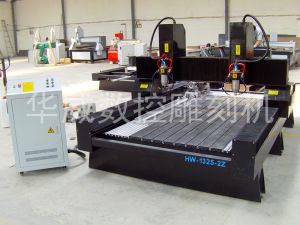 天津宁河县双头立体多功能石材雕刻机HW-1325-2Z