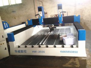 天津宁河县HW-2030双头多功能石材雕刻机