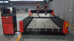 天津宁河县HW-1825双头重型浮雕石材雕刻机